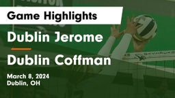 Dublin Jerome  vs Dublin Coffman  Game Highlights - March 8, 2024