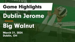 Dublin Jerome  vs Big Walnut  Game Highlights - March 21, 2024
