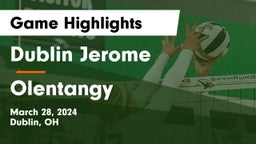 Dublin Jerome  vs Olentangy  Game Highlights - March 28, 2024