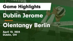 Dublin Jerome  vs Olentangy Berlin  Game Highlights - April 10, 2024
