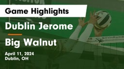 Dublin Jerome  vs Big Walnut  Game Highlights - April 11, 2024