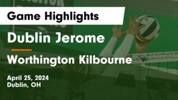 Dublin Jerome  vs Worthington Kilbourne  Game Highlights - April 25, 2024