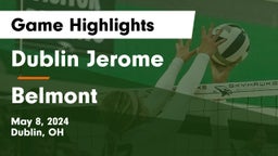 Dublin Jerome  vs Belmont  Game Highlights - May 8, 2024