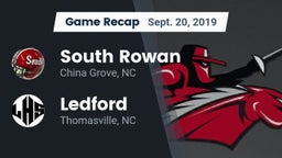 Recap: South Rowan  vs. Ledford  2019