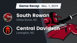 Recap: South Rowan  vs. Central Davidson  2019