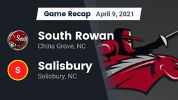 Recap: South Rowan  vs. Salisbury  2021
