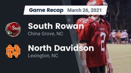 Recap: South Rowan  vs. North Davidson  2021