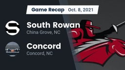 Recap: South Rowan  vs. Concord  2021