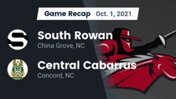 Recap: South Rowan  vs. Central Cabarrus  2021