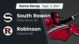 Recap: South Rowan  vs. Robinson  2021