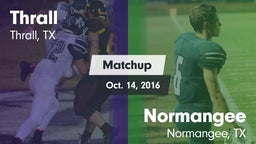Matchup: Thrall vs. Normangee  2016