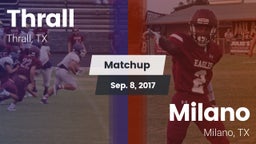 Matchup: Thrall vs. Milano  2017