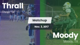 Matchup: Thrall vs. Moody  2017