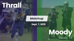 Matchup: Thrall vs. Moody  2018