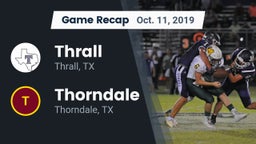 Recap: Thrall  vs. Thorndale  2019
