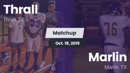 Matchup: Thrall vs. Marlin  2019