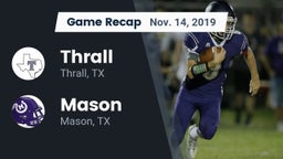 Recap: Thrall  vs. Mason  2019
