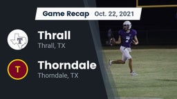 Recap: Thrall  vs. Thorndale  2021
