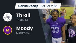 Recap: Thrall  vs. Moody  2021