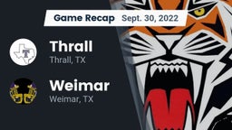 Recap: Thrall  vs. Weimar  2022