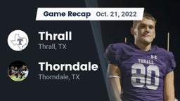 Recap: Thrall  vs. Thorndale  2022