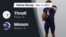 Recap: Thrall  vs. Mason  2023