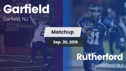 Matchup: Garfield vs. Rutherford  2016