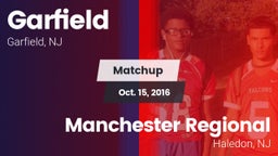 Matchup: Garfield vs. Manchester Regional  2016
