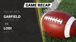 Recap: Garfield  vs. Lodi  2016