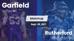 Matchup: Garfield vs. Rutherford  2017