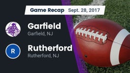 Recap: Garfield  vs. Rutherford  2017