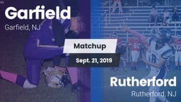 Matchup: Garfield vs. Rutherford  2019