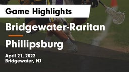 Bridgewater-Raritan  vs Phillipsburg  Game Highlights - April 21, 2022