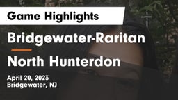 Bridgewater-Raritan  vs North Hunterdon  Game Highlights - April 20, 2023