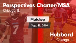 Matchup: Perspectives Charter vs. Hubbard  2016