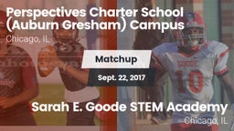 Matchup: Perspectives vs. Sarah E. Goode STEM Academy  2017