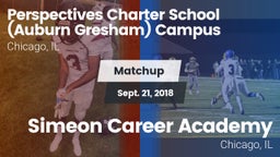 Matchup: Perspectives vs. Simeon Career Academy  2018