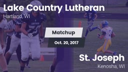 Matchup: Lake Country Luthera vs. St. Joseph  2017