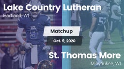 Matchup: Lake Country Luthera vs. St. Thomas More  2020