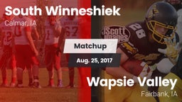 Matchup: South Winneshiek vs. Wapsie Valley  2017