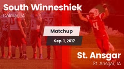 Matchup: South Winneshiek vs. St. Ansgar  2017