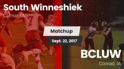 Matchup: South Winneshiek vs. BCLUW  2017