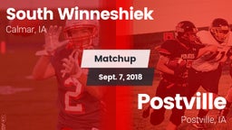 Matchup: South Winneshiek vs. Postville  2018