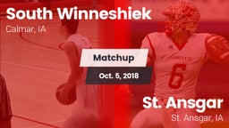 Matchup: South Winneshiek vs. St. Ansgar  2018