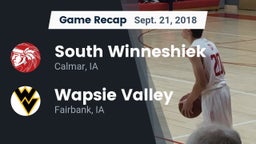 Recap: South Winneshiek  vs. Wapsie Valley  2018