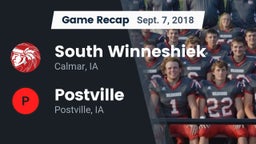 Recap: South Winneshiek  vs. Postville  2018