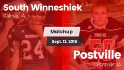 Matchup: South Winneshiek vs. Postville  2019