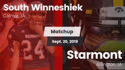 Matchup: South Winneshiek vs. Starmont  2019