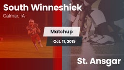 Matchup: South Winneshiek vs. St. Ansgar  2019