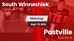 Matchup: South Winneshiek vs. Postville  2020